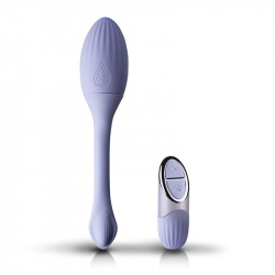 Niya N1 Vibrating Kegel Massager with Remote Control Light Blue
