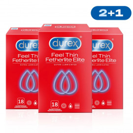 Durex Feel Thin Fetherlite Elite Extra Lubricated 54 pack