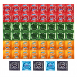 Deluxe Package Larger Condoms - 53 XL Condoms
