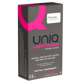Uniq Lady Condom 3 pack